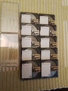 Minidiscs  - Memorex (12) 74 Minute.