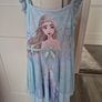 girls frozen sparkle dress Image 2