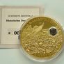 24 Karat Gold plated Proof German March revolution 1848 Image 2