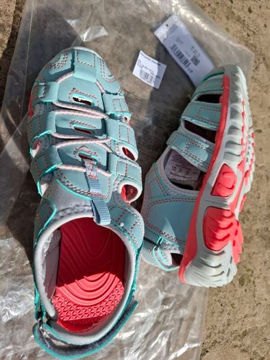 new-Mountain Warehouse kids sandals, EU30.5/UK12, grey (Bay Junior)