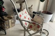 Two Vintage Children's Doll Prams