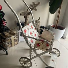 Two Vintage Children's Doll Prams
