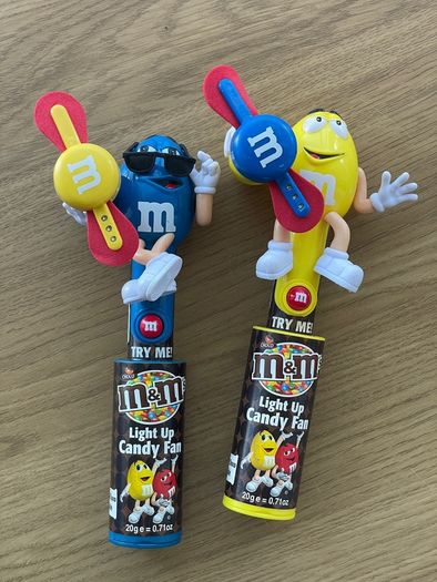 M&M blue character