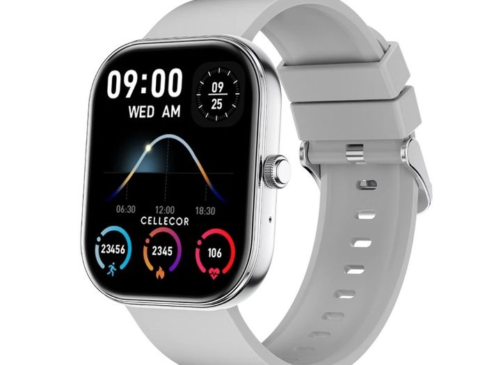 2025 Smart Watch 2.01" HD Display Waterproof Fitness Tracker Heart Rate Monitor