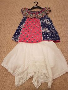 Summer skirt and top