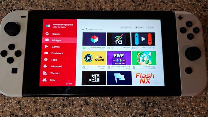 Modded + Boxed Nintendo Switch 256GB with games