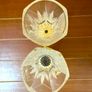 2 Killarney Crystal Vases 22ct Gold Finish bases Image 4