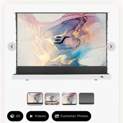 100 Inch CLR Electric Projection Screen
