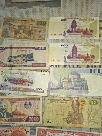 28 Old Notes in this lot, Postage Available or Collection