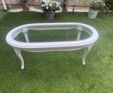 Coach house coffee table