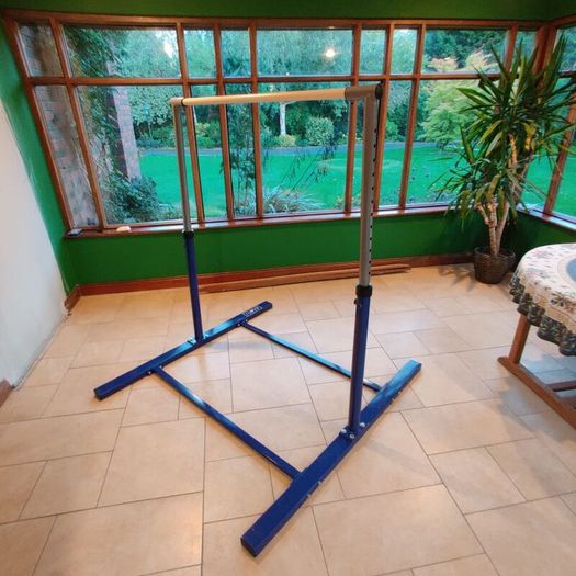 I Love Gymnastics Adjustable Kids Training High Bar (Excellent Condition)