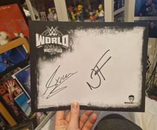 WWE Fraxiom Autograph