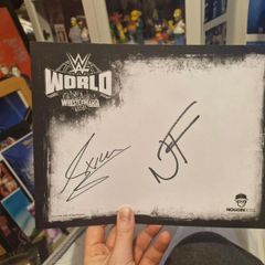 WWE Fraxiom Autograph