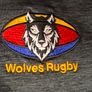 Wolves Rugby O'Neills Rugby Union Half Zip Jersey (Adult Small) Image 3