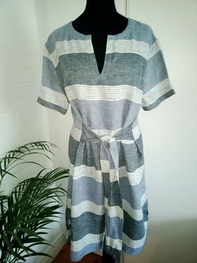 Linen dress Brand new Monsoon size 14 12