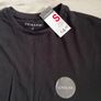 BNWT Men's Black Longline T-shirt Size Small Image 2