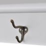 Wooden Kitchen Wall Cabinet with Glass Door White Image 7