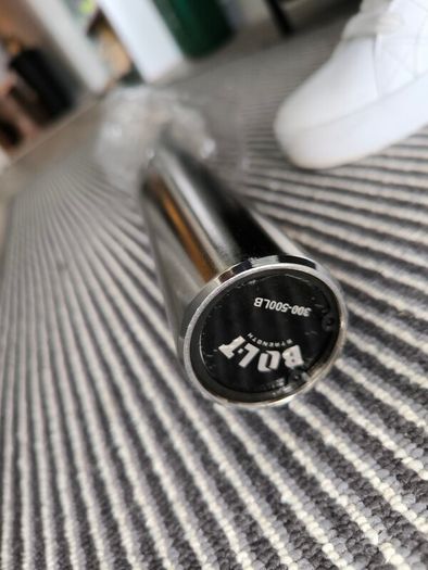 7ft bolt branded Olympic barbell (20kg)