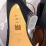 Kazar Lyria-02 Black Suede Slingback Heels EU 39 / UK 6 Worn Once Image 4
