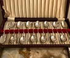 Silver Apostle Spoons EPNS