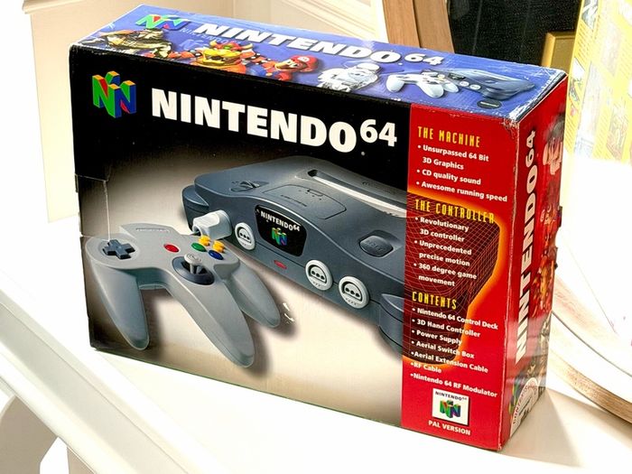 Nintendo N64 Console - Boxed and Beautiful