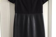 Black Dress/Leather Skirt Effect: Size 10