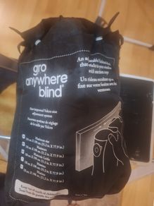 Gro Anywhere Black Out Blind