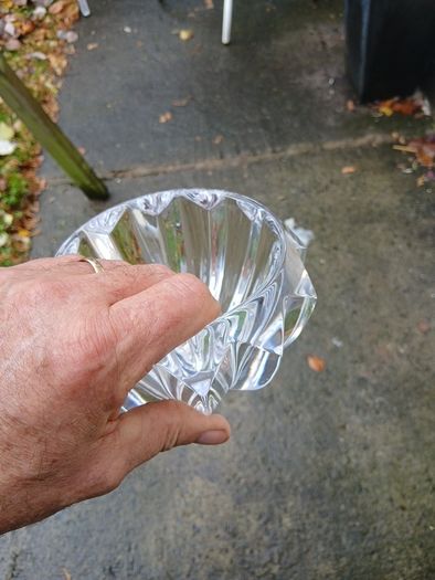orrefors crystal bowl