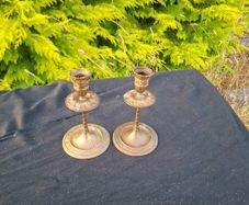 Duo brass candles holder postage possible
