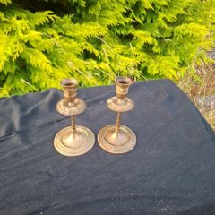 Duo brass candles holder postage possible