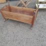 Antique Wooden Rocking Cradle Image 5