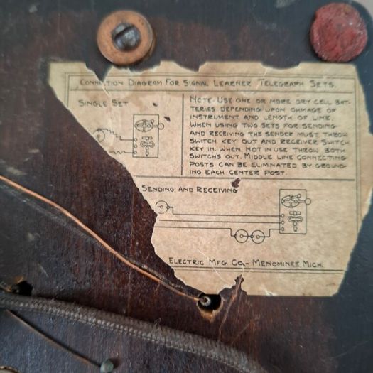 Saorstat Eireann Morse Code Signalling Light