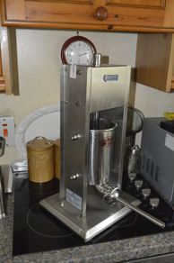As New Stainless Steel Sausage Stuffer