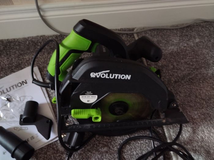 Evolution F165CCSL 165mm Multi-Material Circular Saw