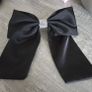 Black  bow hair clip with a beautiful rhinestone detail in the centre. Elegant and stylish, perfect for parties, special occasions or everyday wear. Like new never used Image 2