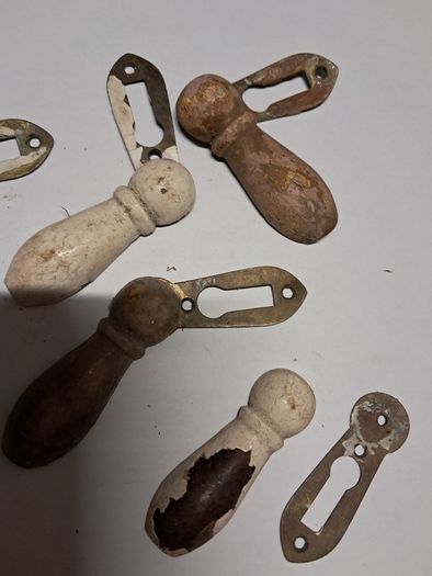 Victorian Escutcheon Key Hole Covers