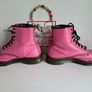 Dr Martens pascal England 1460 8 hole pink ankle boots 8 hole UK9 EU43 US11 Image 7