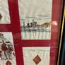 Original  Handcrafted Spanish Military Linen Art Image 5