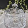 24% Lead Crystal Hand Cut  Sugar Bowl Image 4