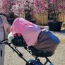 Mountain Buggy Duet Luxury Herringbone Twin Buggy + Carrycots & Car Seats Image 6