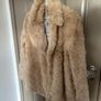 New with tags Zara faux fur in blonde Image 5