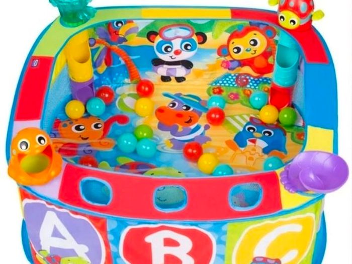 playgro pop and drop activity ball pit & balls