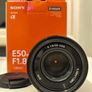 Sony 50mm f/1.8 OSS E-mount Lens Image 2