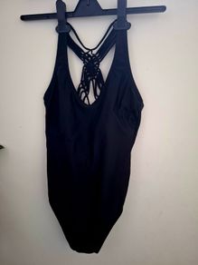 V by Very black swimsuit. Size UK8
