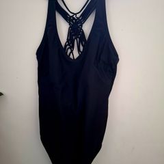 V by Very black swimsuit. Size UK8