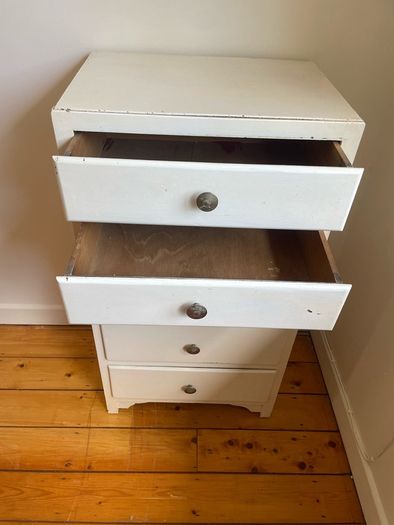 Painted 5-Drawer Tall Chest of Drawers