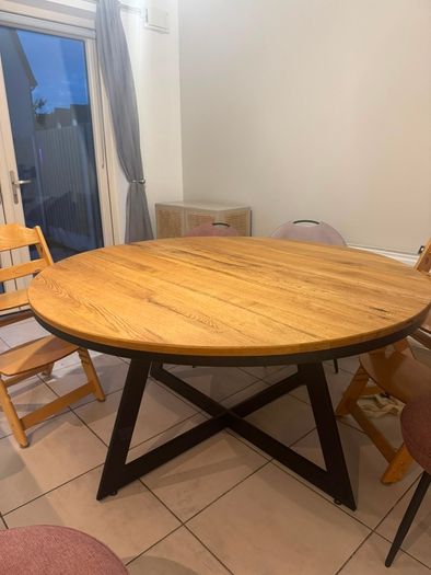Dining Table (150cm) & 6 Chairs EZ Living