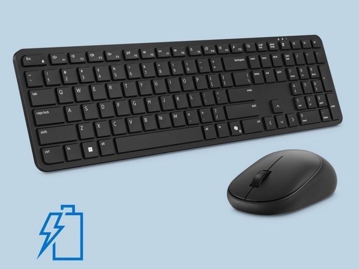 DELL Pro 5 KM526 keyboard and Mouse included Home/Office RF Wireless QWERTY UK English Black, sealed