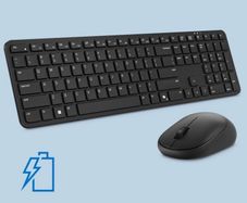 DELL Pro 5 KM526 keyboard and Mouse included Home/Office RF Wireless QWERTY UK English Black, sealed