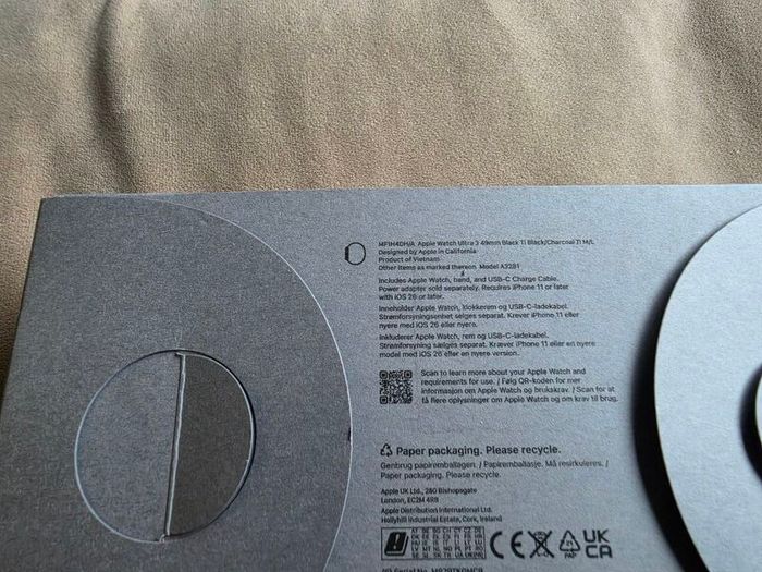 Apple Watch Ultra 2 6 months Apple warranty 100%bh
